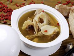 鸽子汤-小金鬼·煎饺·鸽子汤