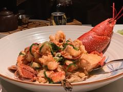 苏格兰蓝龙虾捞面-皇朝会.经典传统粤菜(外滩店)