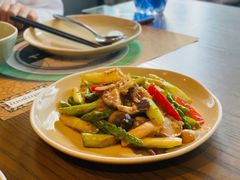 马拉盏炒芦笋-CHINCHIN 青青·泰国料理(万象食家店)