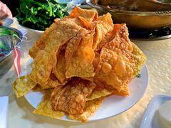 炸油豆皮-和庆斋羊蝎子火锅·碳缸烧烤(顺义旗舰店)