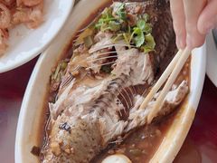 -北京龙庆四季香农家饭庄·灶台鱼·碳烤虹鳟鱼(龙庆峡店)