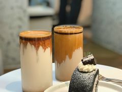 红豆沙拿铁-Line 咖啡(石厦花园店)