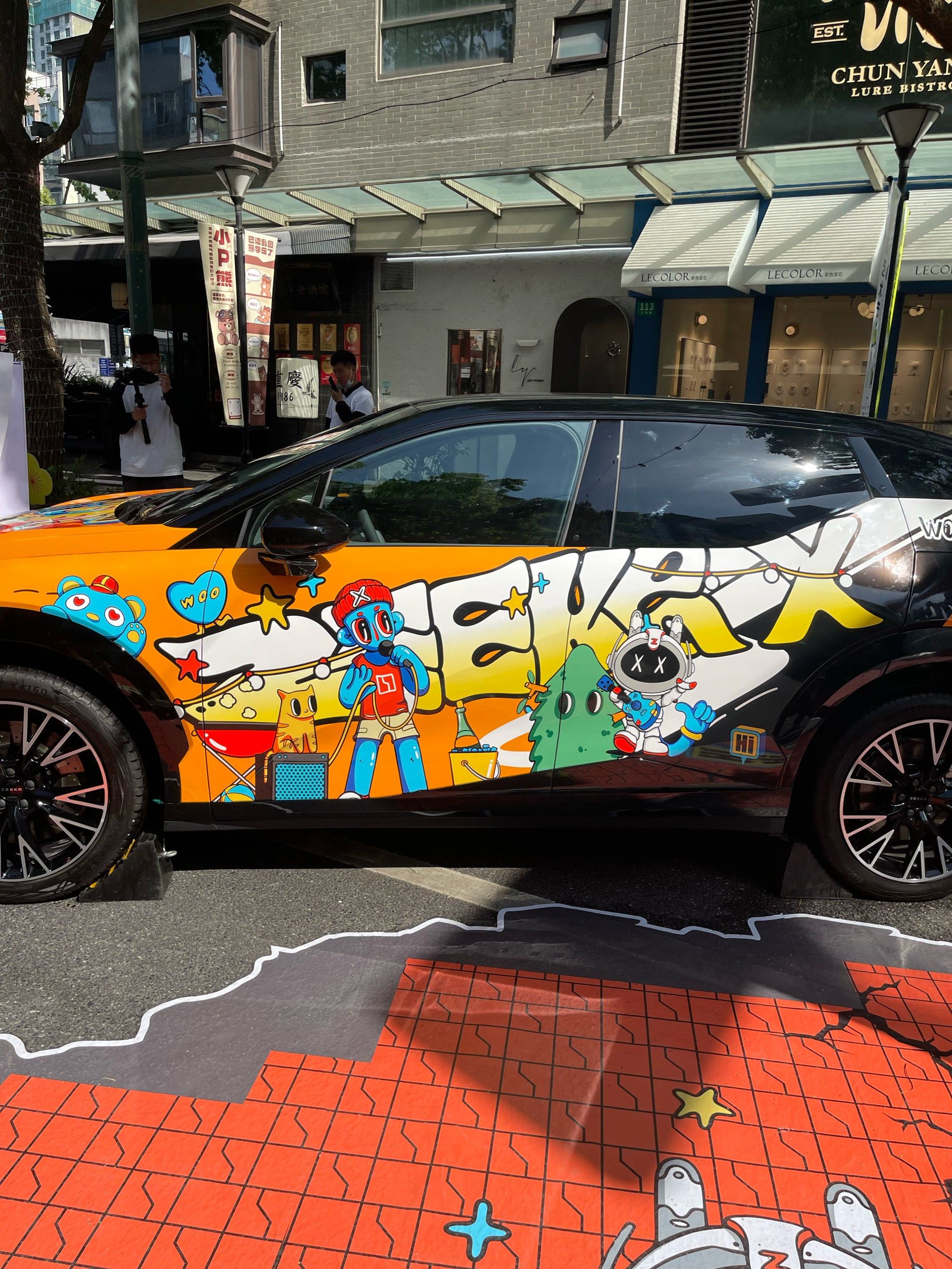 涂鸦车的新面貌好看