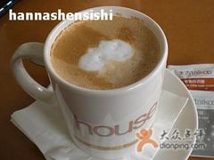 热拿铁不好喝&nbsp;-榖屋house of flour(张江首店)