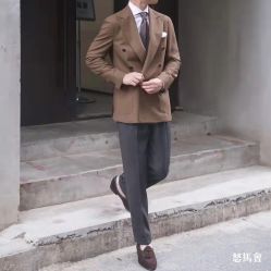 -怒马会 全麻衬西装高级定制