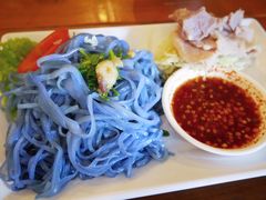 -蝶豆花蓝面条