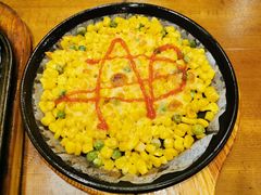 料理烤芝士玉米粒-老东镇啤酒屋海鲜加工·蒸汽海鲜·海鲜烧烤(台东店)