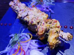 串烤鸡肉拼盘-甘尼仕印度餐厅爵士酒吧(阳春巷店)