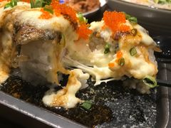 火焰三文鱼皮焗卷-松岛日本料理(汾江路店)