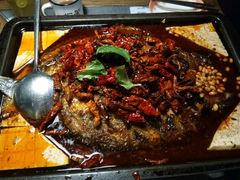 -探鱼·鲜青椒爽麻烤鱼(广州花都来又来店)