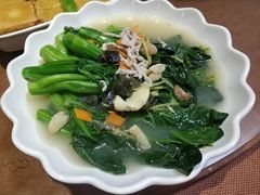 上汤菜心-林辉家宴·本地家常菜·头牌清远鸡(先锋店)