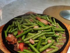 乡下虾酱花肉啫豆角-原汁原味农家菜·经典粤菜(江燕南路店)
