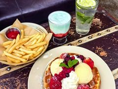 水果冰淇淋松饼-Maan coffee漫咖啡(1905店)