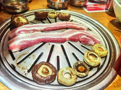 烤口蘑-老炉家木炭烤肉(长江国际店)