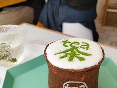 饼干杯奶盖茶-茶是一枝花泡茶店