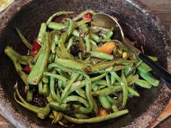 榄菜四季豆-青叶202都市餐厅(迪诺水镇店)