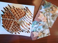香蕉巧克力华夫饼-李小姐の猫咖啡馆(五角场店)