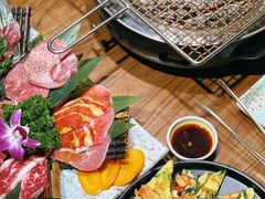 -明洞阿姨·韩式酱蟹烤肉·创意料理(三元桥店)