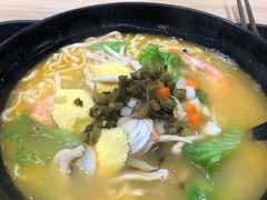 三鲜顶汤面-好麺世家海鲜面馆(新建中路店)
