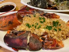 蒜蓉粉丝蒸大龙虾-南海渔家•海鲜•正宗海南菜(海棠湾店)
