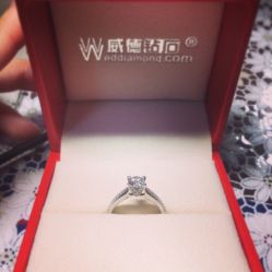 点击看大图 威德钻石-威德钻石-克拉钻大本营(南京东路店)