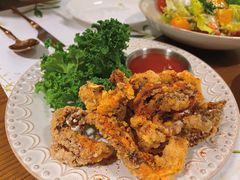 炸鱿鱼-花十悦·鲜花咖啡餐厅(振业城一期店)