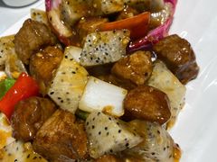 火龙果牛柳粒-多多旺港式茶餐厅(新区店)