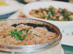 糯米蒸排骨-锦江宾馆-花园餐厅