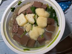 油豆腐鸭血粉丝汤-小杨生煎(龙阳广场店)