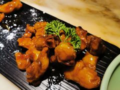 雪花糖醋里脊-绿茶餐厅(西单老佛爷店)