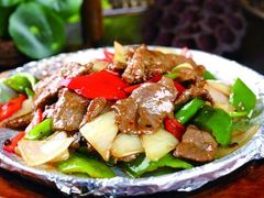 铁锹黑椒炒牛肉-老家菜馆(正定店)