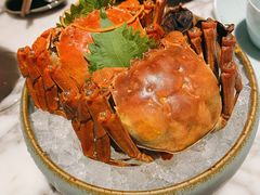 十年花雕醉湖蟹配无花果-湖滨28中餐厅·西湖宴·杭州君悦酒店