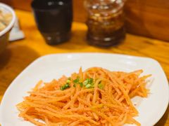 明太子炒土豆丝-百步拉面