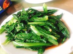 豆豉炒油麦菜-秋姐美食店(旅游大道店)