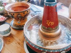 景泰蓝铜锅-庭院·冰煮羊·北京涮肉(西单店)