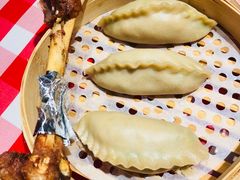 韭菜鸡蛋虾仁莜面饺子-西贝莜面村(上海百联西郊店)