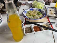 拌拉皮-大槐树烤肉馆