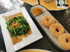 秘制虾酱炒空心菜-帕蓝·暹罗料理(大学路店)