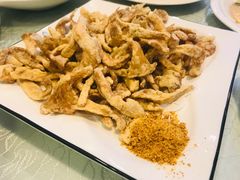 软炸鲜蘑-黄家饺子东北特色菜馆(湖滨商业街店)