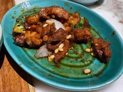 松仁爆三样-小吊梨汤·北京菜·烤鸭(鸟巢店)