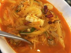 海鲜辣汤面-桃园中华料理炸酱面(燕儿岛路店)