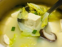 鸡汤小白菜煮豆腐-西贝(上海新梅广场店)