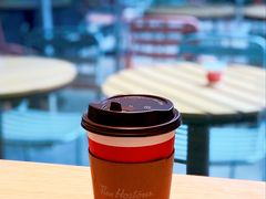 燕麦澳白-Tims天好咖啡·贝果(星展店)