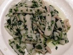 荠菜蛤蜊炒年糕-顺风海鲜港(长寿路店)