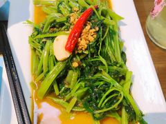 桑巴酱炒空心菜-帕蓝·暹罗料理(曲阳店)