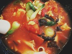 西红柿鸡蛋扯面-秦香陕西食府(华贸天地店)