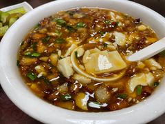 油渣豆腐羹-红灯笼龙凤饭店(宁波老字号店)
