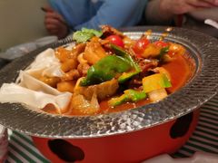 新疆经典大盘鸡-楼兰新疆菜(江宁万达店)