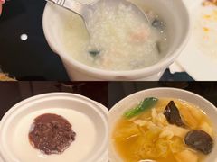 皮蛋瘦肉粥-青岛威斯汀酒店六楼中国元素餐厅