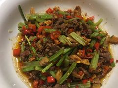 小炒黄牛肉-爱饭(民意店)